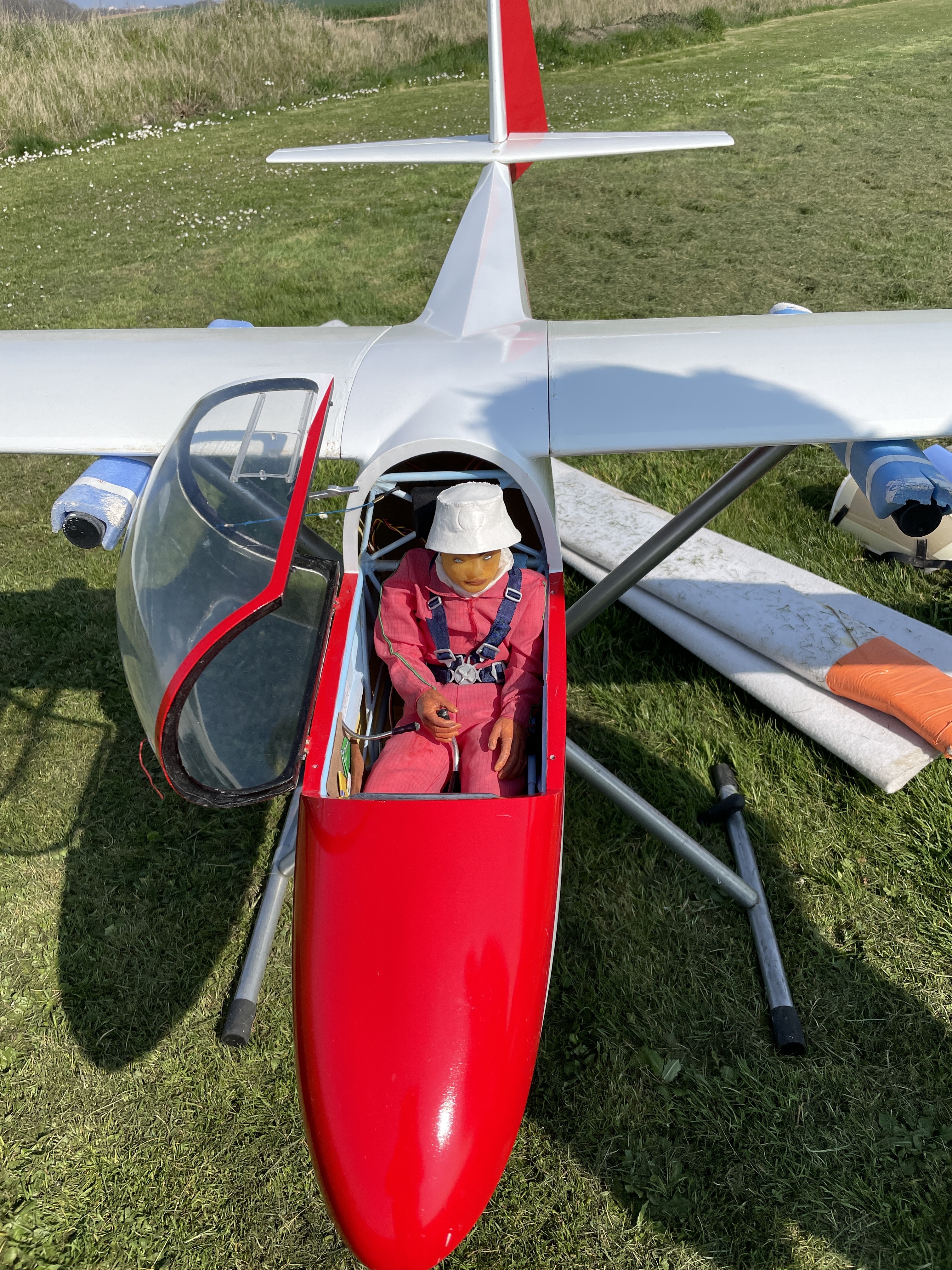 Détail du planeur de Alain