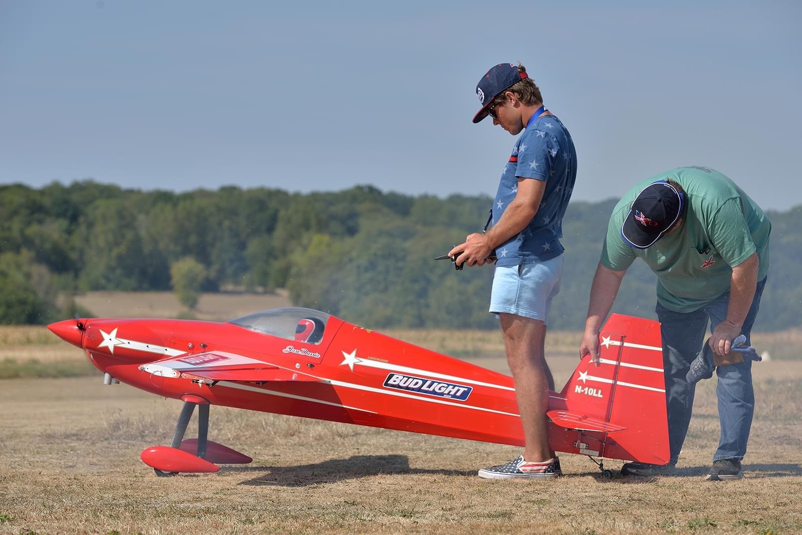 Jase ,jeune pilote Américain VGM en préparation