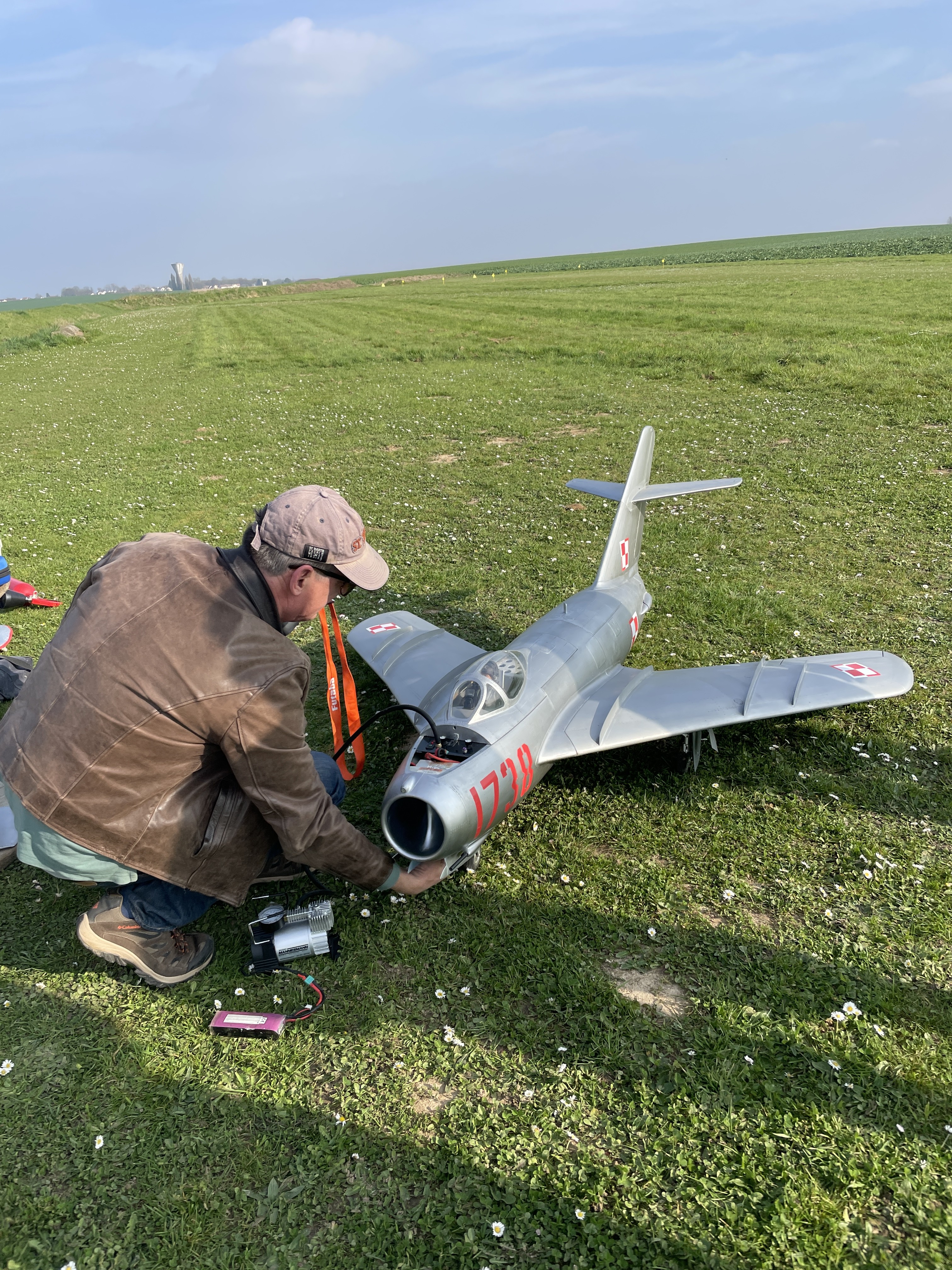 Mig 17 d'Hervé (Construction Perso)