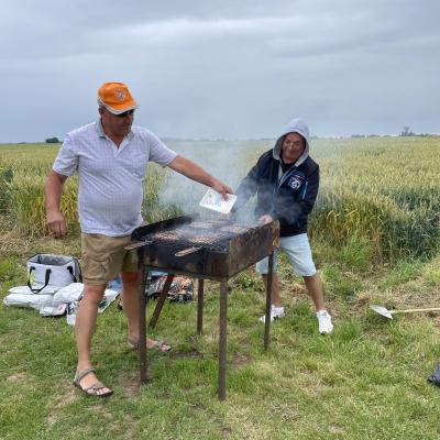Les cuisiniers en plein travail